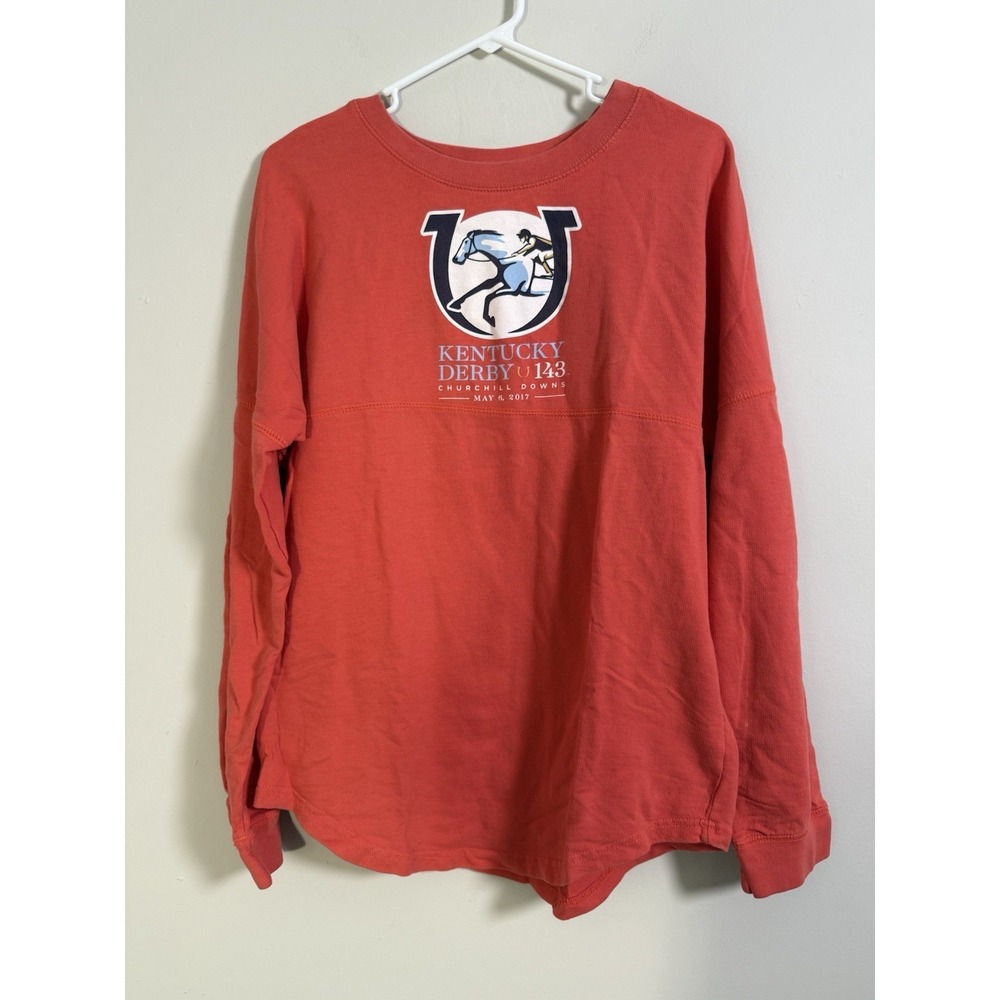 Kentucky Derby‎ 143 Churchill Downs 2017 Long Sleeve  T-Shirt Sz L Memorabilia